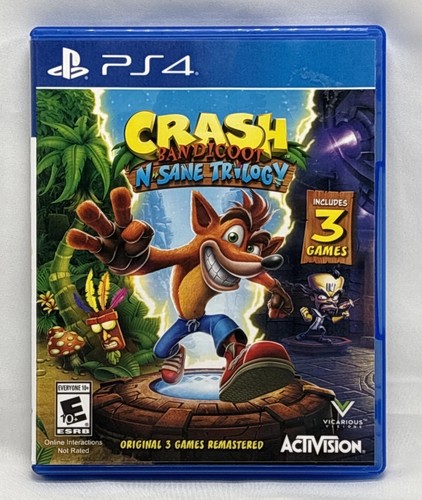 Ps4 crash bandicoot sane - ps4,