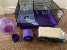 Hamster Cage with Wheel and