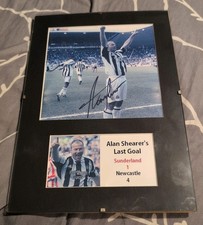 Alan Shearers Last Goal Signed