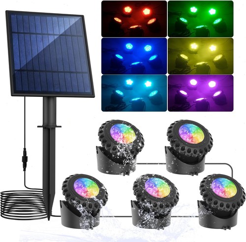 Solar pond lights - in, 1