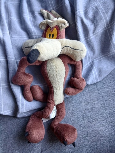 Wile coyote push toy looney - e.,