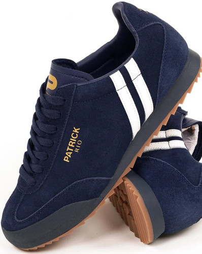 Patrick rio trainers navy - rio,