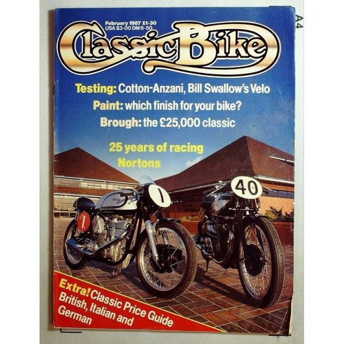 Classic bike magazine february - magazine,