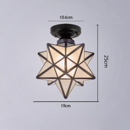20cm modern moravian star - moravian,