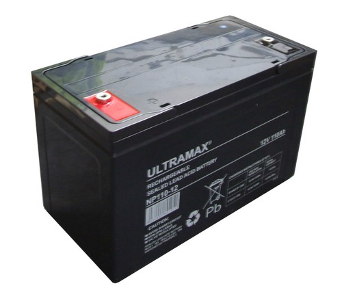 Ultramax 12v 110ah - ultramax, sealed