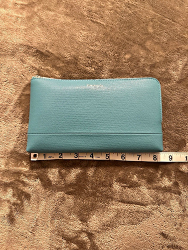 Tiffany blue leather - tiffany, zip