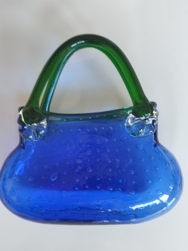 Vintage murano glass vase - murano,