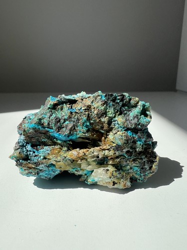 87g raw chrysocolla specimen - raw,