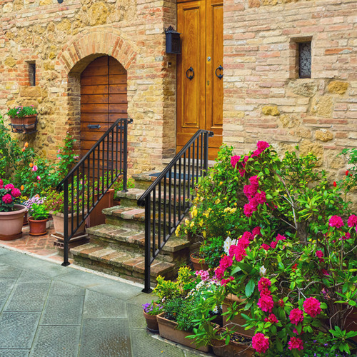 Wrought iron handrail picket - iron,