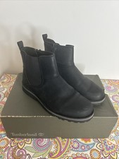 TIMBERLAND CHELSEA BOOTS SIZE 6.5 BLACK