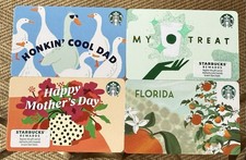 4 X FABULOUS STARBUCKS GIFT