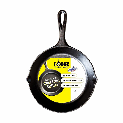 Lodge cast iron pre - pre-seasoned, 8