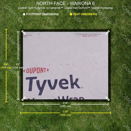 Tyvek footprint for the north - tyvek,