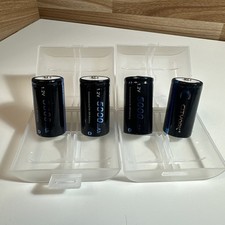 City York C Cell Rechargeable Batteries 1.2V (5000mAh Ni-MH) - Pack of 4