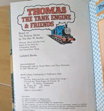 3x Ladybird Vintage Thomas The Tank Engine Books 80s Bundle The Rev W Awdry 1980