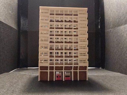 Gauge 1950 tower block - 00, 1950's