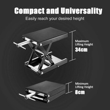 Black motorbike lift - motorbike,