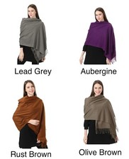 Cashmere Feel Winter Shawl