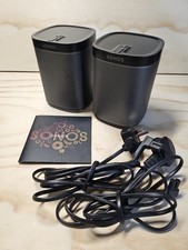 2 x Sonos Play 1 Wireless