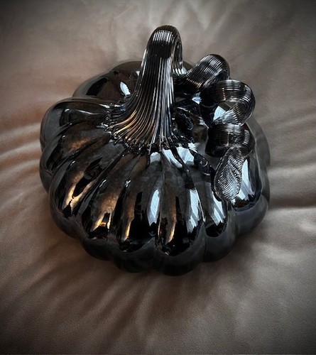 Halloween black colour glass - halloween,