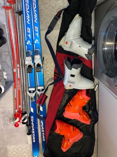 Mixed used vintage ski - mixed,