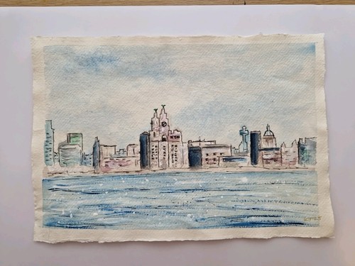 Original watercolour painting - watercolour,