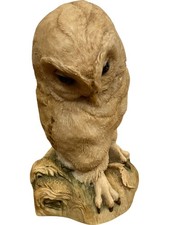Teviotdale Handmade Owl Figurine Collectible Ornament UK Made