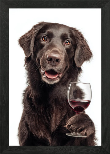 Flat coated retriever - flat-coated,