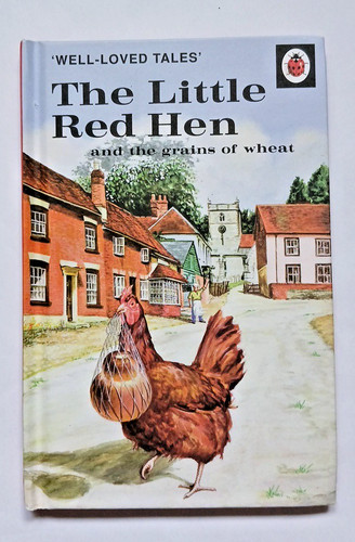 Ladybird little red hen - red, and