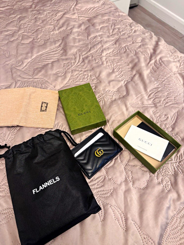 Gucci black quilted leather - gucci, gg