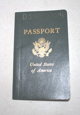 Vintage U.S. Passport Expired
