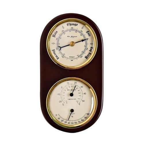 Widdop wooden barometer - widdop,