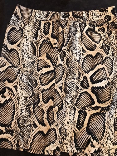 Zara animal print mini skirt - zara,