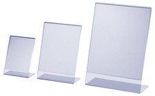 ACRYLIC POSTER MENU HOLDER PERSPEX LEAFLET DISPLAY STANDS A4,A5,A6,A7,A8,A9