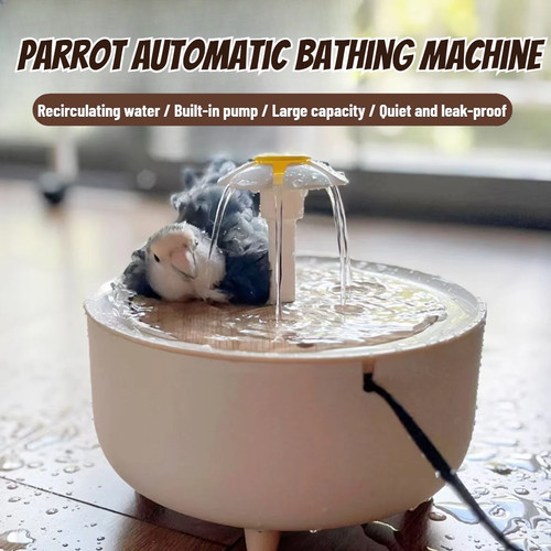Auto usb powered parrot bath - auto,