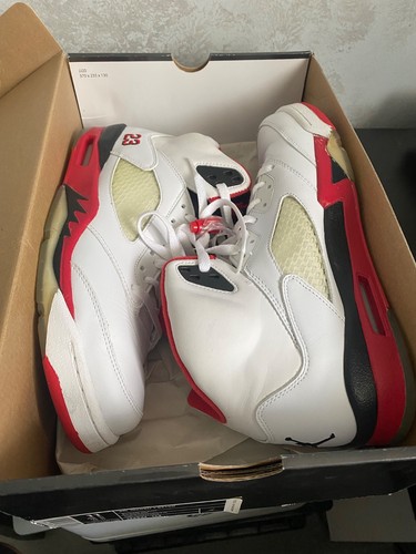 Air jordan retro white fire - , white/fire