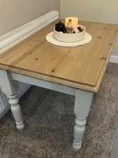 A beautifully refinished solid