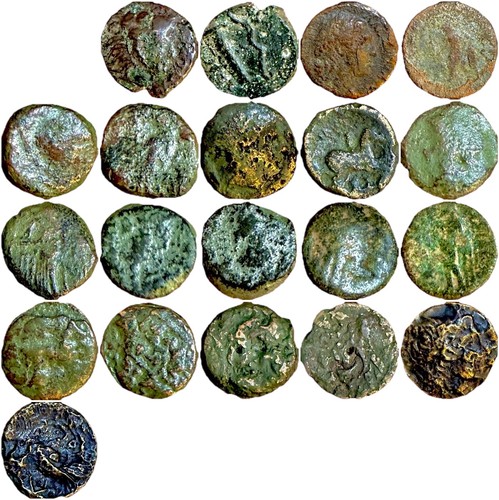 Lot ancient greek coins - lot, of