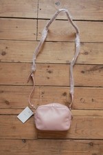 Vintage Pink Leather Crossbody