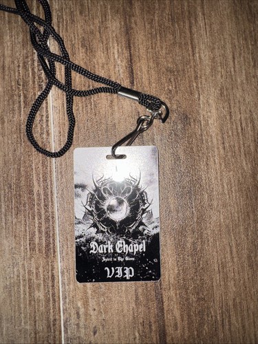 Dark chapel backstage pass - dark,