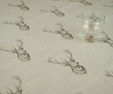 HIGHLAND STAG HEAD GREY VINYL