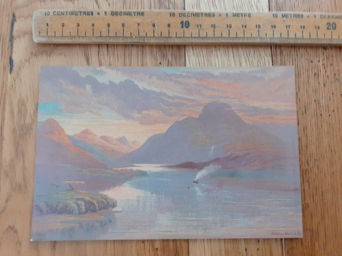 Scottish colour print - , loch