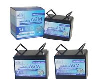 3 X DC Power 85AH AGM Battery