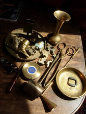 Job lot collection brass items
