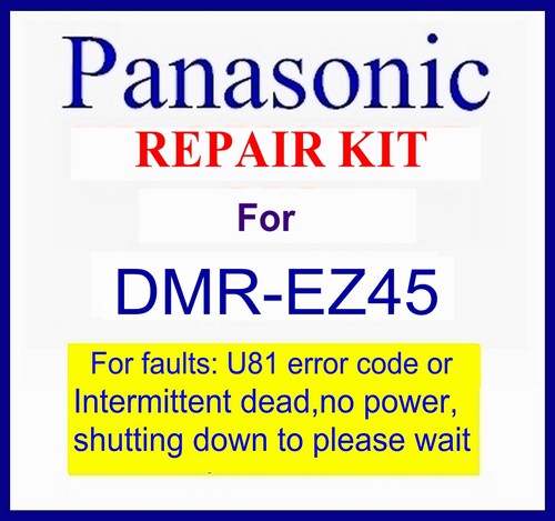 Panasonic dmr ez45v - panasonic, repair