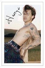 HARRY STYLES Signed Autograph