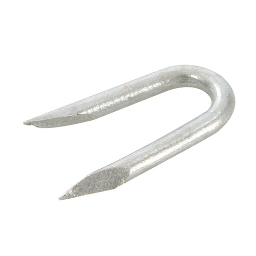 Galvanised staples nails - u,