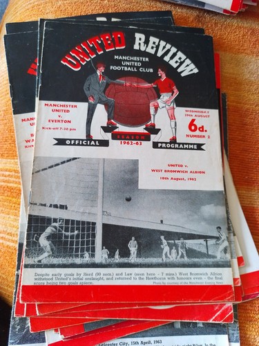 Manchester united 1962 63 x - united,