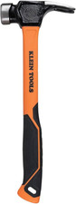 Klein Tools 832-26 Lineman'S Claw Milled Hammer, 26-Ounce, Fiberglass Handle, He