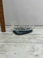 Vintage Hand made Blown Spun